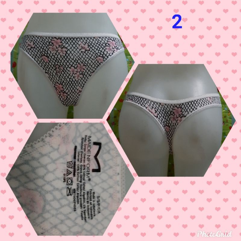 กางเกงชั้นใน Maidenform Thong รหัส: B3375