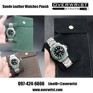 ซองหนัง สำหรับใส่นาฬิกาข้อมือ Leather Watches Pouch