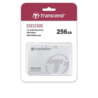 Transcend SSD 256GB SATA III รับประกัน 5 ปีหรือ**รับประกันไม่เกิน140 TBW **-มีใบกำกับภาษี-TS256GSSD230S