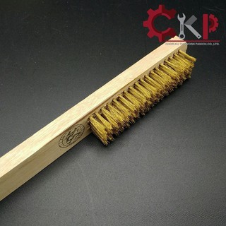 แปรงลวดทองเหลือง 5 แถว ยี่ห้อ BCP (12อัน/กล่อง) // ออกใบกำกับภาษีได้