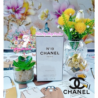 Chanel N°19 Parfum Vaporisateur Pour Le Sac Vintage For Women 7.5 ml. ( กล่องซีล ) .