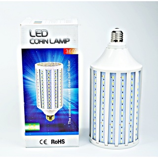 KUINDY หลอด LED ทรงข้าวโพด 120W ขั้วE27 สว่างมาก เหมาะถ่ายภาพสินค้า นางแบบ ไฟแต่งหน้า