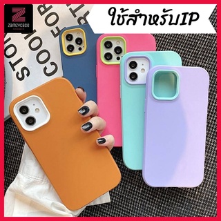 -พร้อมส่งในไทย-เคสประกบสีพื้นมาใหม่ สำหรับรุ่น 14/14PRO 14 PROMAX 13/13PRO  #028