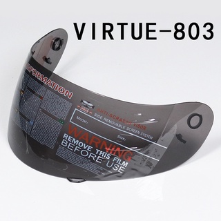 โล่หมวกกันน็อค แบบเต็มใบ สําหรับหมวกกันน็อคมอเตอร์ไซค์ แบบเต็มใบ virtue-803