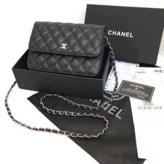 กระเป๋าChanel หนังคาเวียร์ ส่งฟรี EMS ✅