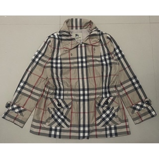 เสื้อแจ็กเก็ตแขนยาว burberry ลาย nova check