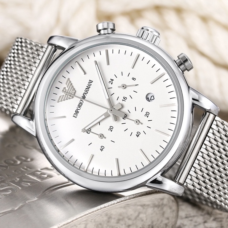 [ของแท้ 100% Emporio Armani AR1968 นาฬิกาข้อมือควอตซ์แฟชั่น กันน้ํา ...
