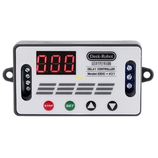 รีเลย์ตั้งเวลาดิจิทัล DC 12V DDC-431 DC 6V-30V โมดูลรีเลย์ตั้งเวลาดิจิตอล