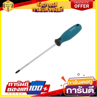 ไขควงปากแฉก MAZDOX W021034 PH1x6 นิ้ว ไขควง PHILLIPS SCREWDRIVER MAZDOX W021034 PH1X6"