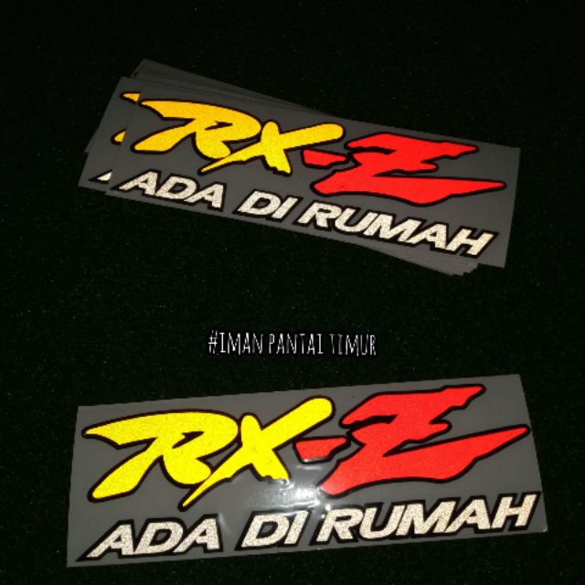สติ๊กเกอร์ RXZ IS AT HOME