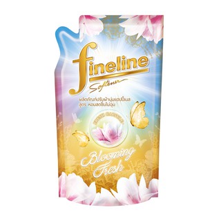 🔥HOT🔥 ไฟนไลน์ น้ำยาปรับผ้านุ่ม สูตรมาตรฐาน แฮปปี้เนส สีทอง 500 มล. Fineline Regular Softener Happiness Gold 500 ml