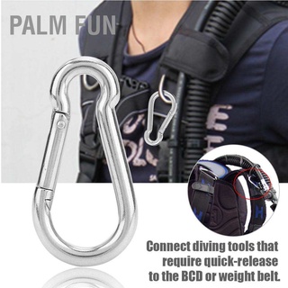 Palm Fun KEEP DIVING Spring Snap Hook Carabiner Diving Equipment Safe Accessories