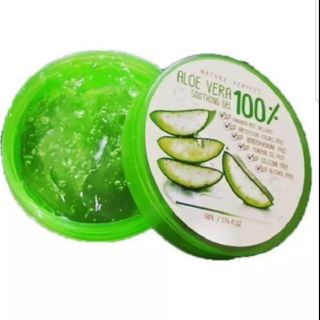 Aloe Vera Nature perfect Soothing 100% 50 ml สุดยอดเจลว่านหางจระเข้ 1 กระปุก