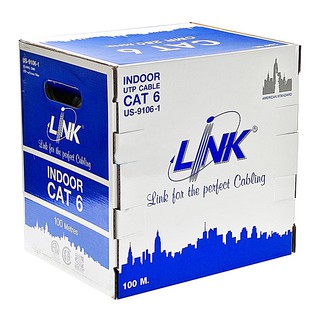 สายแลน LINK ตัดตามความยาว 5M/10M/15M/20M/25M/ LINK CAT6 UTP Interlink สายแลนตัดเข้าหัวพร้อมใช้งาน