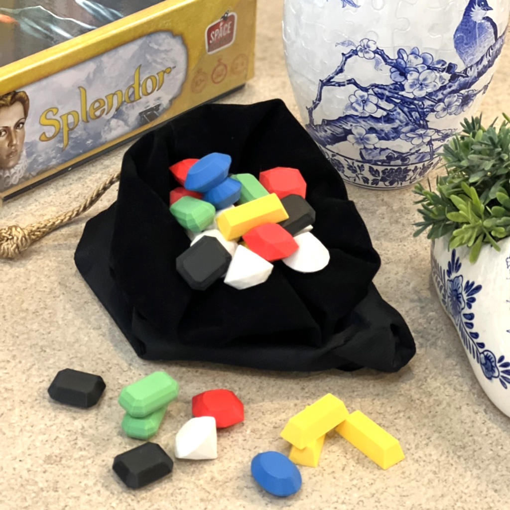 Splendor Upgrade Token อัพเกรดเพชร  [Accessories อุปกรณ์เสริม Lanlalen ลานละเล่น]