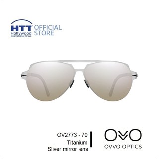 OVVO แว่นตากันแดด OVVO 2773 - 70 กรอบแว่นไทเทเนียม เลนส์ Zeiss เบา ทนทาน ไม่ก่อให้เกิดอาการแพ้ Handmade in EU