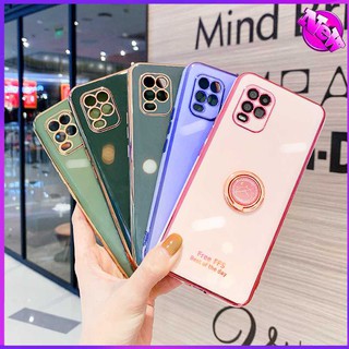 เคส Realme8 5G Realme8 เคส เคสโทรศัพท์ป้องกันเลนส์กล้องสําหรับ ที่เรียบง่ายและมีสไตล์พร้อมขาตั้ง