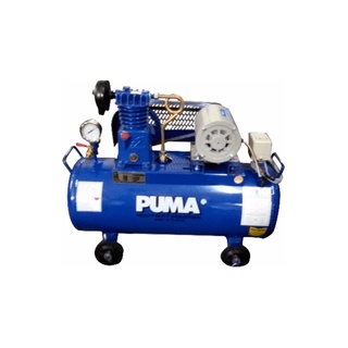 PUMA ปั๊มลมสายพานพร้อมมอเตอร์ 0.25 HP ขนาด 36 ลิตร รุ่น PP1-WM