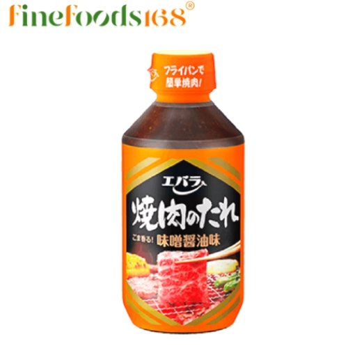 เอบาร่า ยาคินิคุ โนะ ทาเระ มิโสะ โชยุ อาจิ (ซอสเนื้อย่างรสมิโสะ) Ebara Yakiniku No Tare Miso Shoyu 295 g.