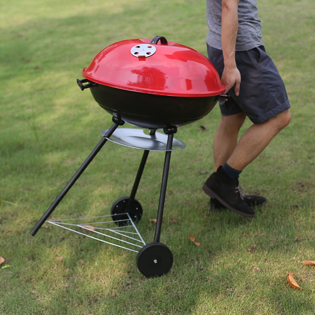 charcoal trolley bbq