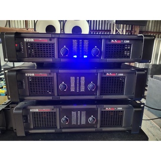 เพาเวอร์แอมป์ STOM รุ่นKX1800วัต.เต็มๆ