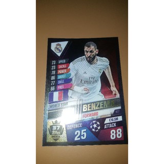 Match Attax 101 19/20 Karim Benzema