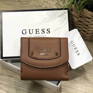 💋 พร้อมส่งความสวย NEW ARRIVAL! GUESS FACTORY WOMENS SHORT WALLET🍭