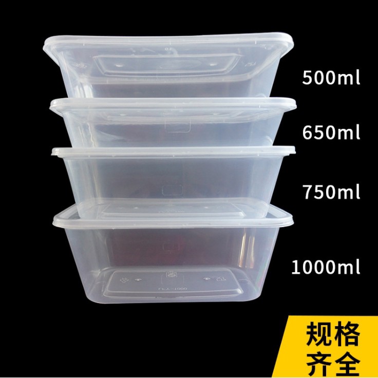 กล องพลาสต กใส อาหาร 1000 มล Pkt Bekas Plastik 1000ml Microwave Disposable Plastic Food Container Rectangular Plastic Food Containers With Leak Proof Lid Covers Bpa Free Microwave Fridge And Freezer Safe Recyclable Washable Meal Prep