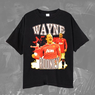 เสื้อยืด พิมพ์ลาย Manchester United Wayne Rooney ภาษาอังกฤษ สําหรับผู้ชาย และผู้หญิงS-5XL