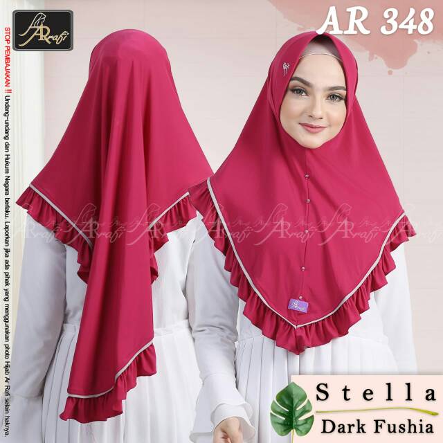 ผ้าคลุมฮิญาบ Arfi Ar 348