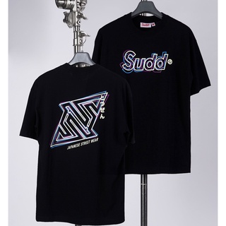 Sudd Oversize เสื้อโอเวอร์ไซส์ รุ่น Glow แฟชั่น คอกลม ลายสกรีน ผ้าฝ้าย cotton ฟอกนุ่ม ไซส์ XS S M L