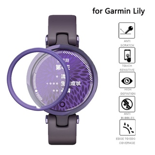 3D Curved Protective Film For Garmin Lily Smart Watch Tempered Glass Screen Protector Anti-Scratch