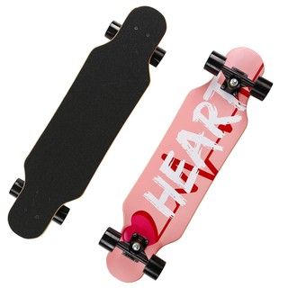 ▥❃☄Longboard road skateboard สี่ล้อสกู๊ตเตอร์ชายและหญิงเต้นรำคณะผู้ใหญ่แปรงเริ่มต้นกระดานถนนสเกตบอร์ดเริ่มต้น