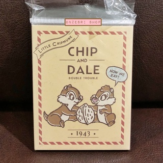 Sticky Note แบบเล่ม ลาย Vintage Chip &amp; Dale มี Sticker ที่สามารถทำเป็น index ได้ด้วย