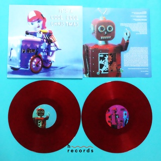 (ส่งฟรี) แผ่นเสียง Various Artists - Its A Cool, Cool Christmas (21st Anniversary Limited Transparent Red Vinyl 2LP)