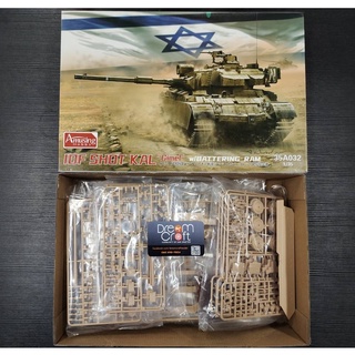 AMUSING 35A032 1/35 IDF SHOT KAL"Gimel"w/BATTERING RAM (โมเดลรถถัง Model DreamCraft)