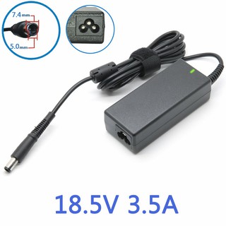 HP Compaq Adapter 18.5V/3.5A (7.4*5.0mm) หัวเข็ม (Black)