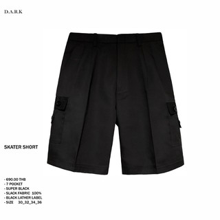 𝐃.𝐀.𝐑.𝐊 SKATER SHORT ( UNISEX )