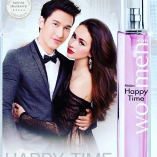 💥💥MISTINE HAPPY TIME WOMEN มิสทีน น้ำหอม สเปรย์ แฮปปี้ ไทม์ สำหรับผู้หญิง