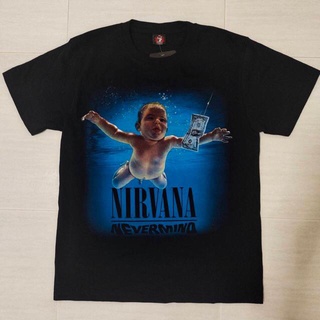 เสื้อผ้าผช🔥 เสื้อวง Nirvana TshirtRock เสื้อยืดวงร็อค Nirvana 🔥S-5XL