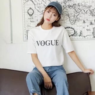 เสื้อยืดทรงoversize vogue