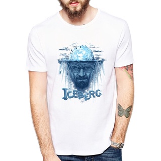 เสื้ ขายดี เสื้อยืดลําลอง แขนสั้น พิมพ์ลาย Breaking Bad Walter heisenberg สําหรับผู้ชายS-5XL