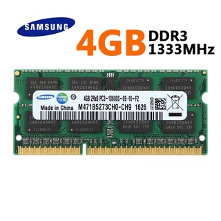 Samsung 4GB DDR3 Bus 1333MHz PC3-10600 แรมโน๊ตบุ๊ค(สินค้าใหม่) รับประกัน 2 ปี