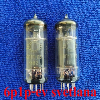 6P1P-EV Svetlana Gold grid 6П1П หลอดอับเกรดแทนหลอดจีน 6P1 /6U1 audio vacuum tubes