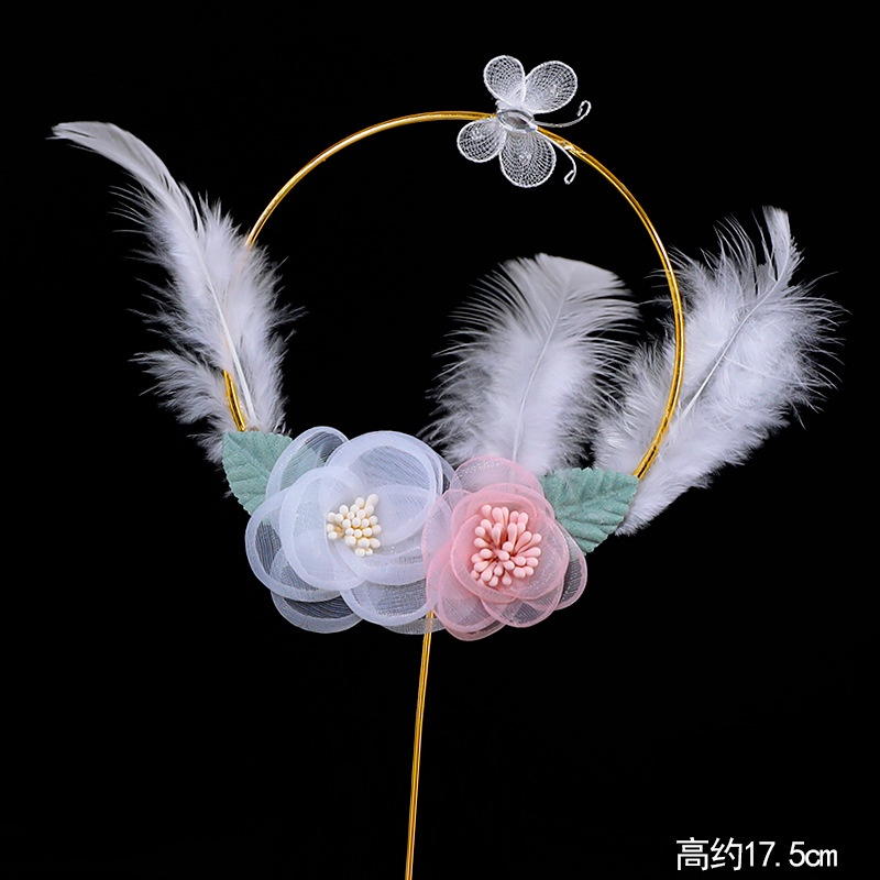 ป้ายเหล็ก รูปนกฟินิกซ์ ดอกกุหลาบ สีแดง สไตล์เรโทร สําหรับตกแต่งเค้กวันเกิด งานแต่งงาน - รูปที่ 3