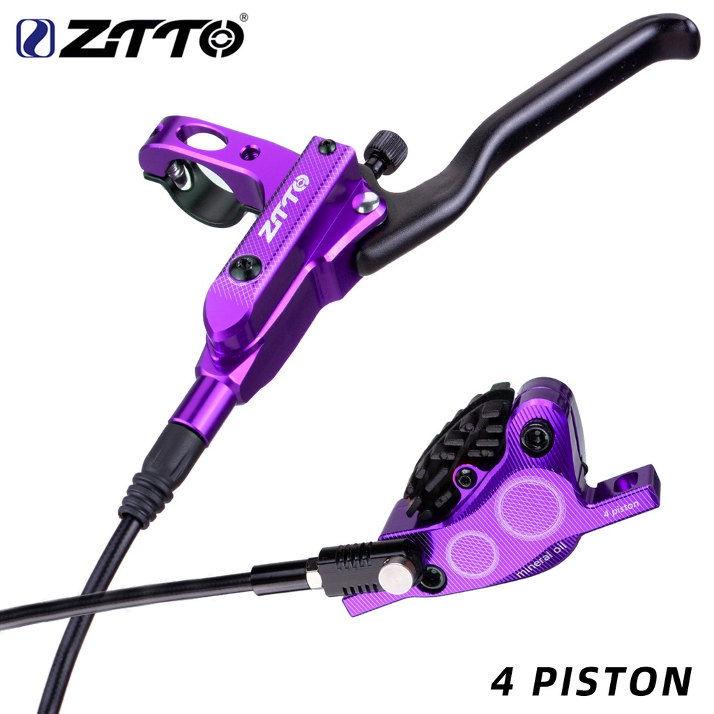 [พร้อมส่ง] Ztto ดิสก์เบรกไฮดรอลิค 4 ลูกสูบ M840 พร้อมแผ่นทําความเย็น สําหรับจักรยานเสือภูเขา