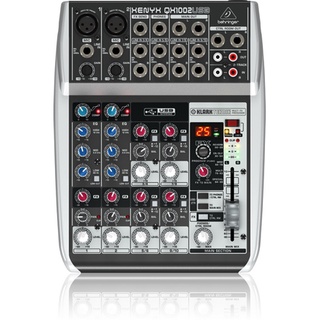 Behringer QX1002USB มิกเซอร์ มีเอฟเฟค และช่อง USB สำหรับบันทึกเสียง