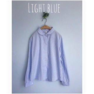 Light Blue Shirt เสื้อเชิ้ตแขนยาว