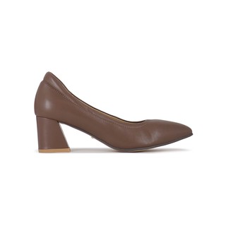 SHU CELEB HEELS 2.5" RETRO HEELS - CHOCO รองเท้าส้นสูง