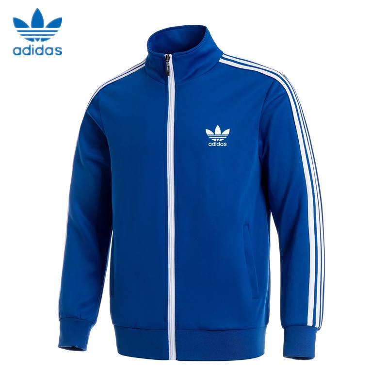 【จัดส่งรวดเร็ว】 Adidas เสื้อแจ็กเก็ตกันหนาวลําลอง มีซิป ทรงหลวม แห้งเร็ว ทนต่อการเสียดสี สําหรับผู้ชาย เหมาะกับการเล่นกีฬา วิ่ง ฟิตเนส